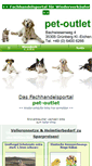 Mobile Screenshot of pet-outlet.de